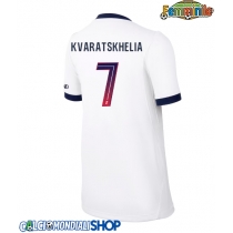 Maglie da calcio Paris Saint-Germain Khvicha Kvaratskhelia #7 Seconda Maglia Femminile 2026-27 Manica Corta